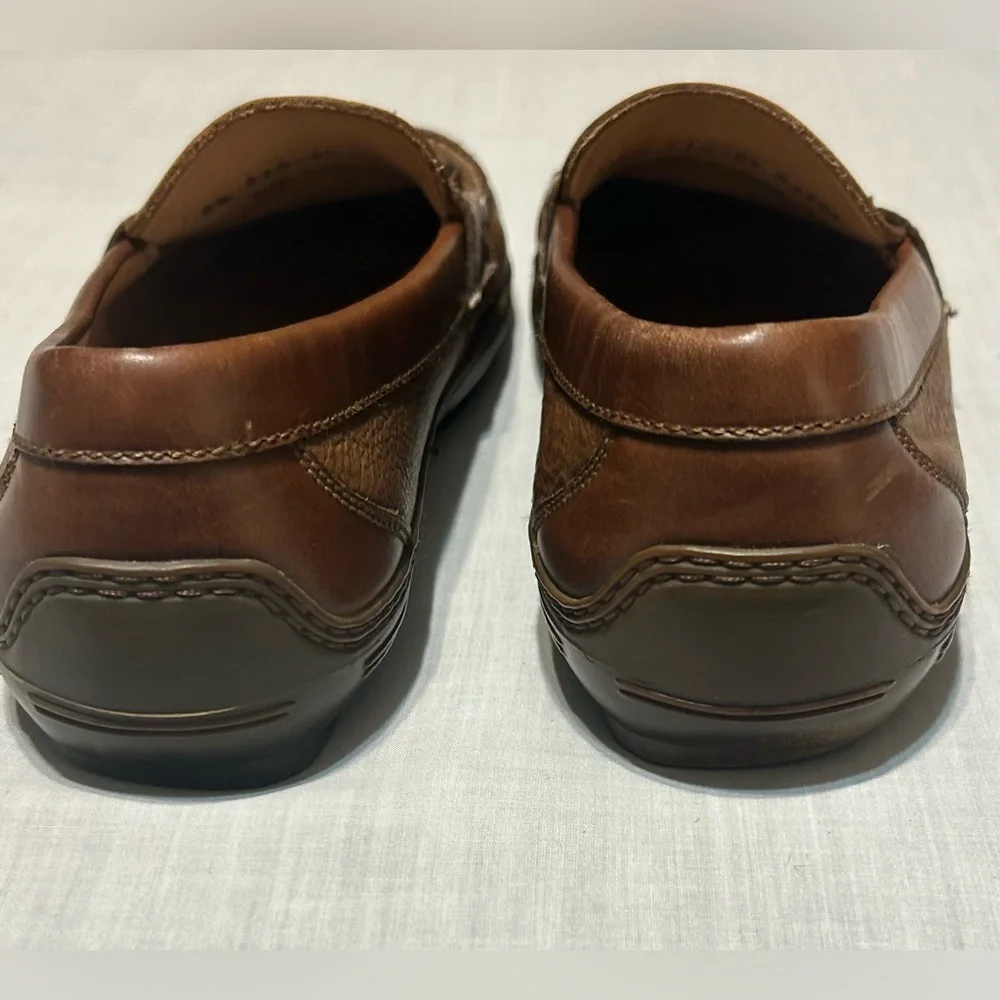 Peter Huber Men’s Elegant Brown Loafers - Picture 6 of 9